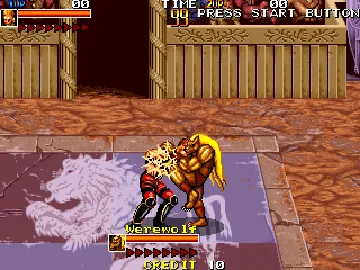 Death Brade (Japan Rev 2, JM-3) screen shot game playing